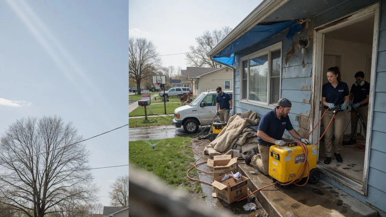 Basement Flood Cleanup in Detroit, ME near me